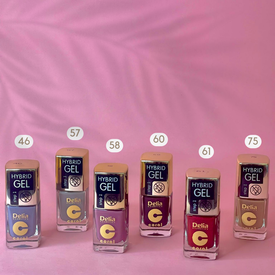 CORAL - Hybrid Gel Nail Enamel 11 ml