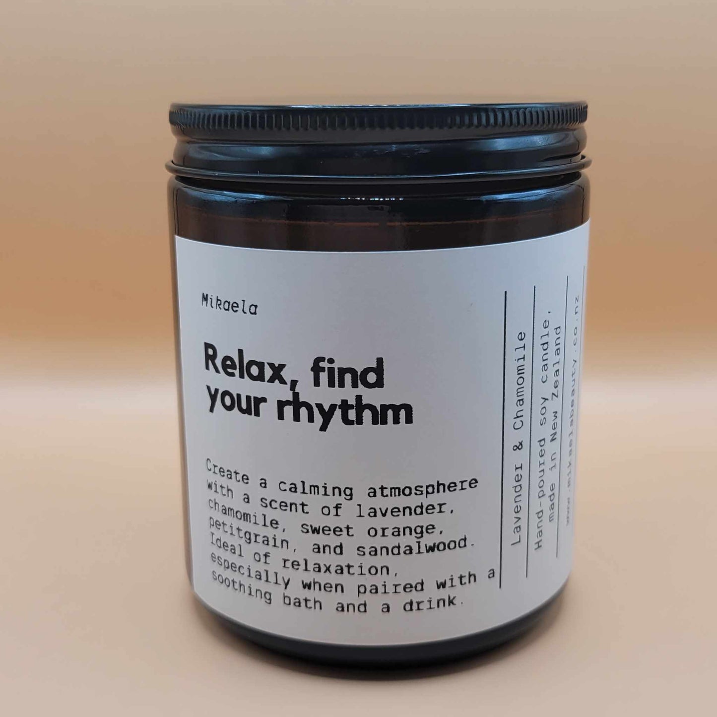 Candle - Relax, Find Your Rhythm - Lavender & Chamomile 200ml