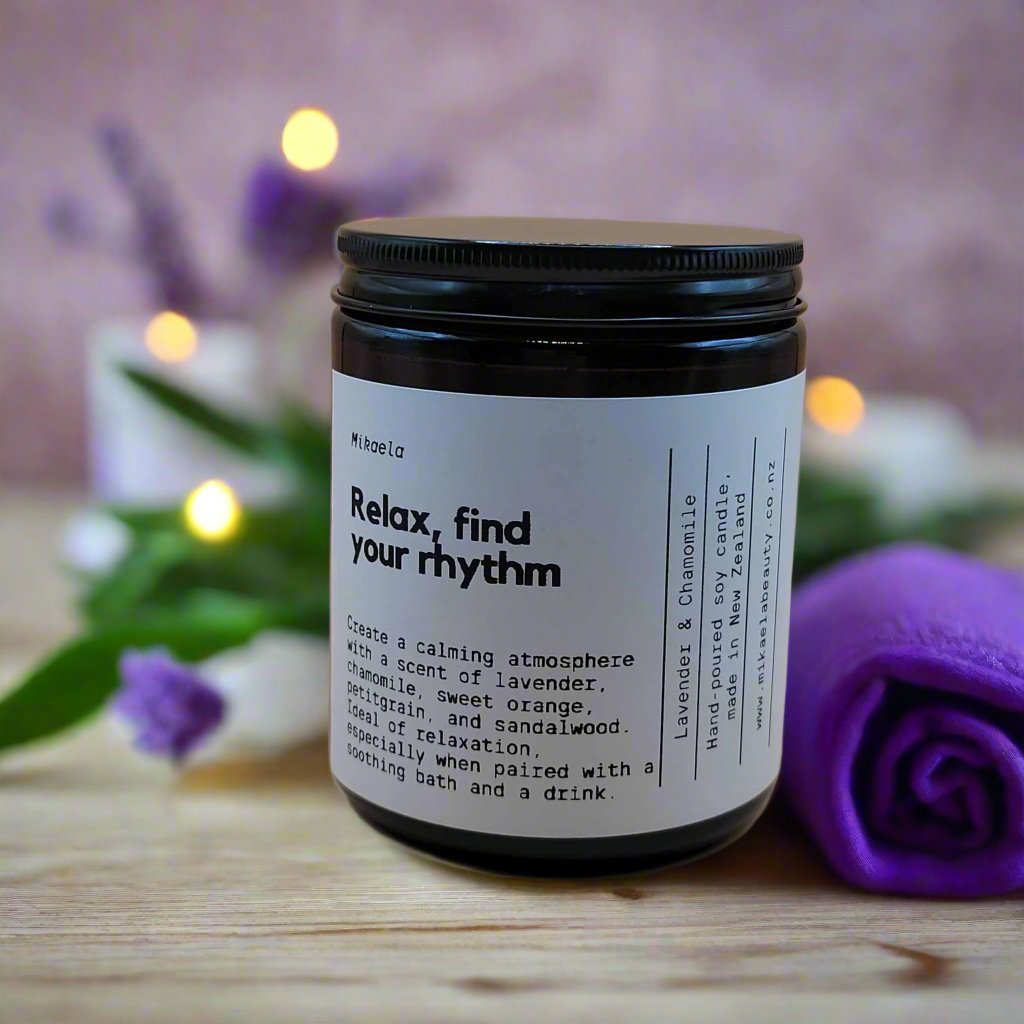 Candle - Relax, Find Your Rhythm - Lavender & Chamomile 200ml