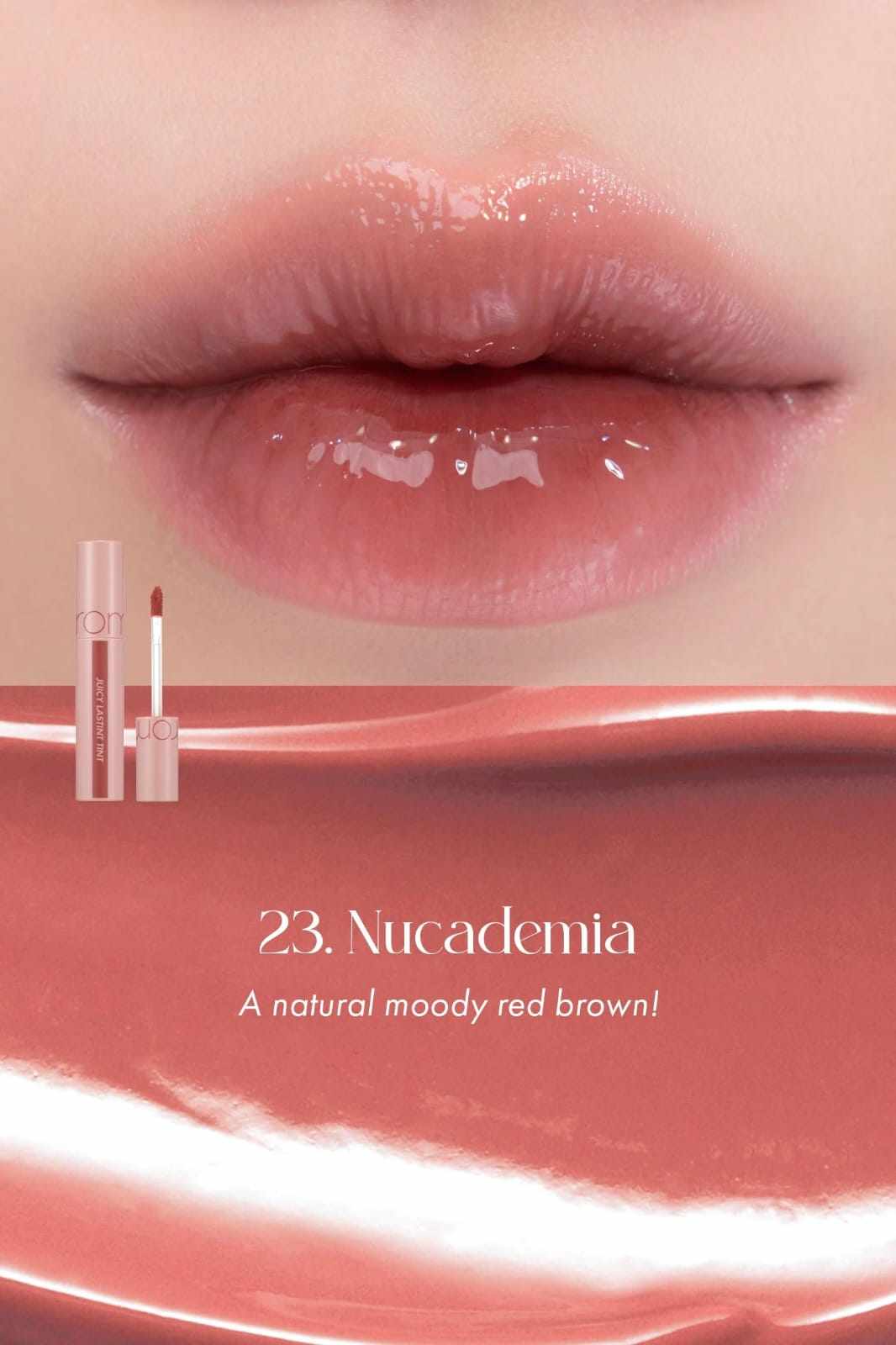 ROM&ND GLASTING COLOUR GLOSS #01 Peony Ballet