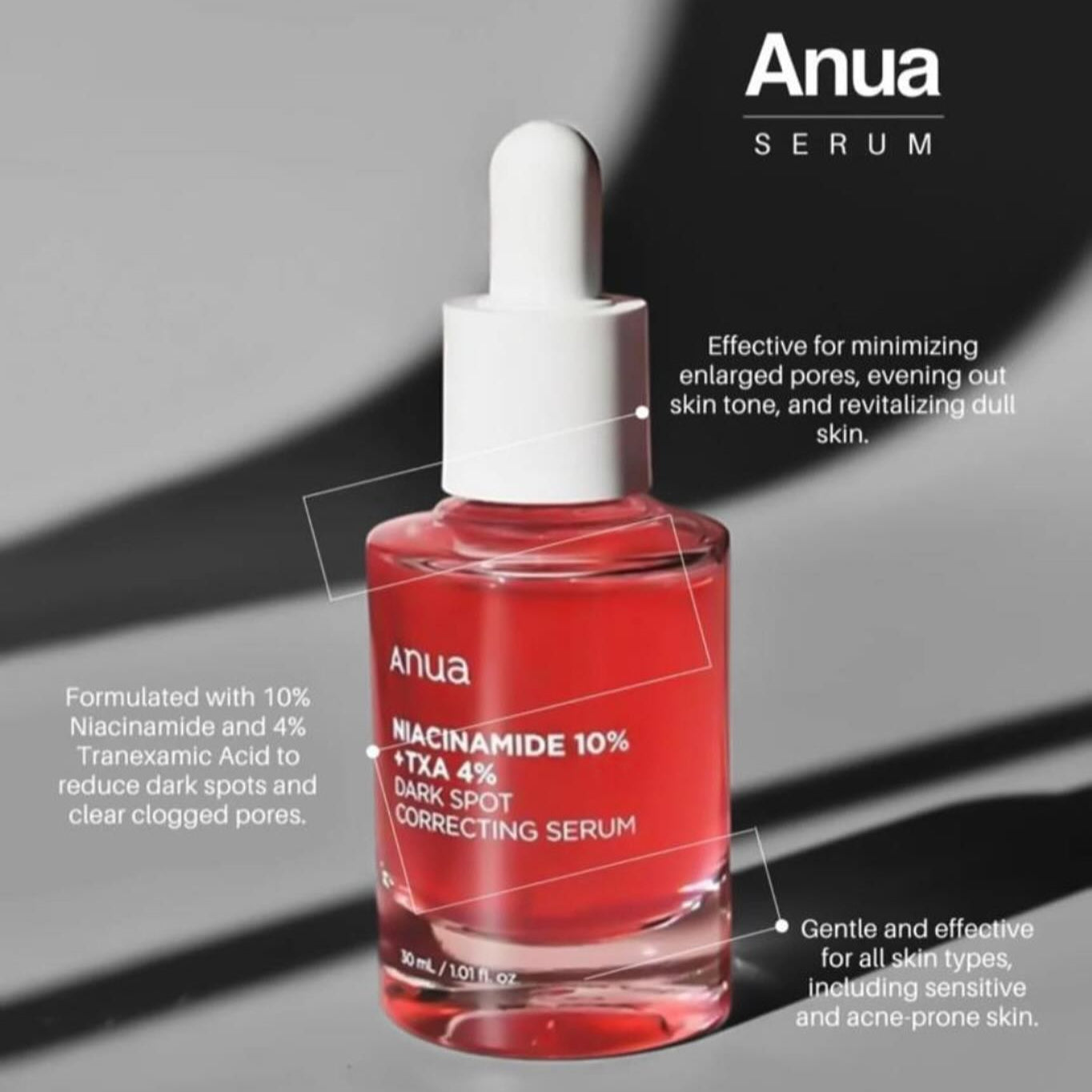 Niacinamide 10% + 4% Tranexamic Acid Serum 30ml