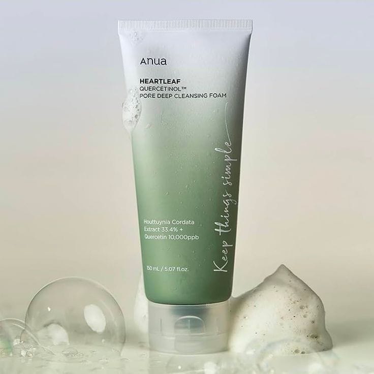 Heartleaf Quercetino Pore Deep Cleansing Foam