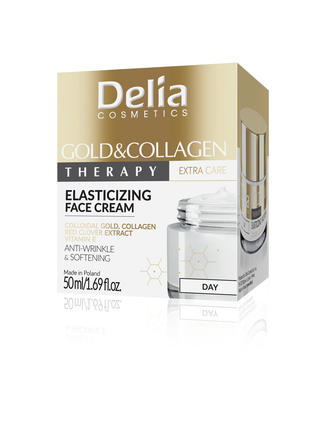 Gold & Collagen Therapy - Day Face Cream for Elasticity 50mL