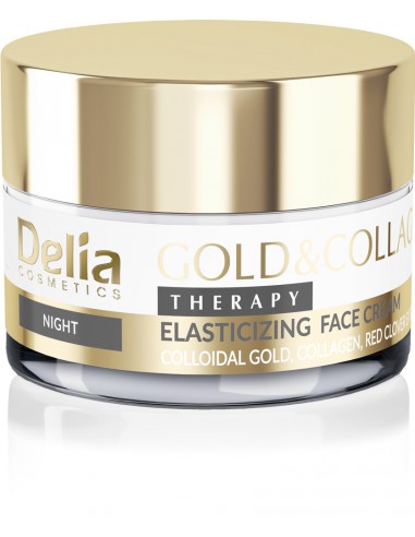 Gold & Collagen Therapy - Night Face Cream for Elasticity 50mL