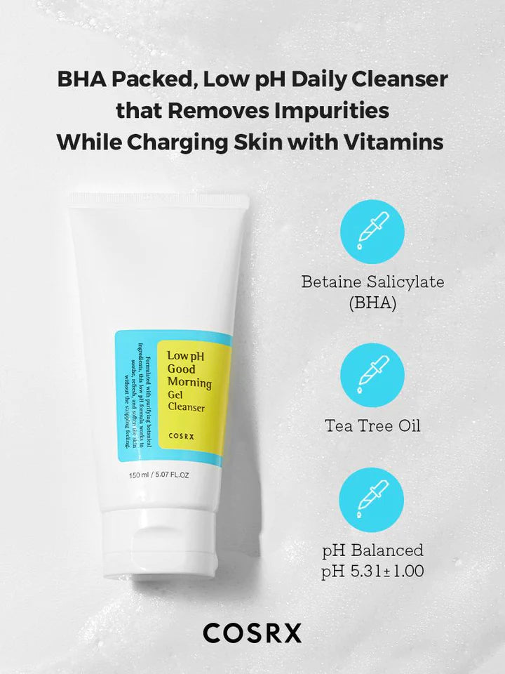 COSRX - Low PH Good Morning Gel Cleanser 150ML