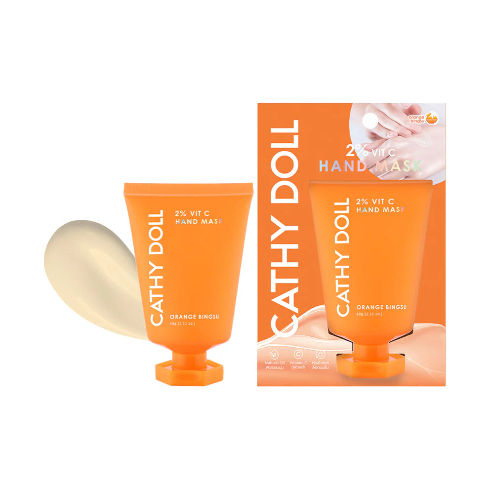 Cathy Doll 2% Hyaluronic Hand Mask - Orange Bingsu 60g
