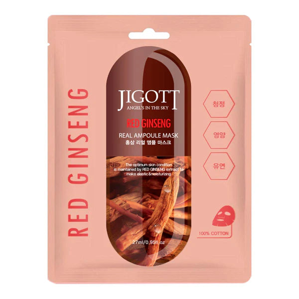 Jigott Real Ampoule Mask – Ginseng