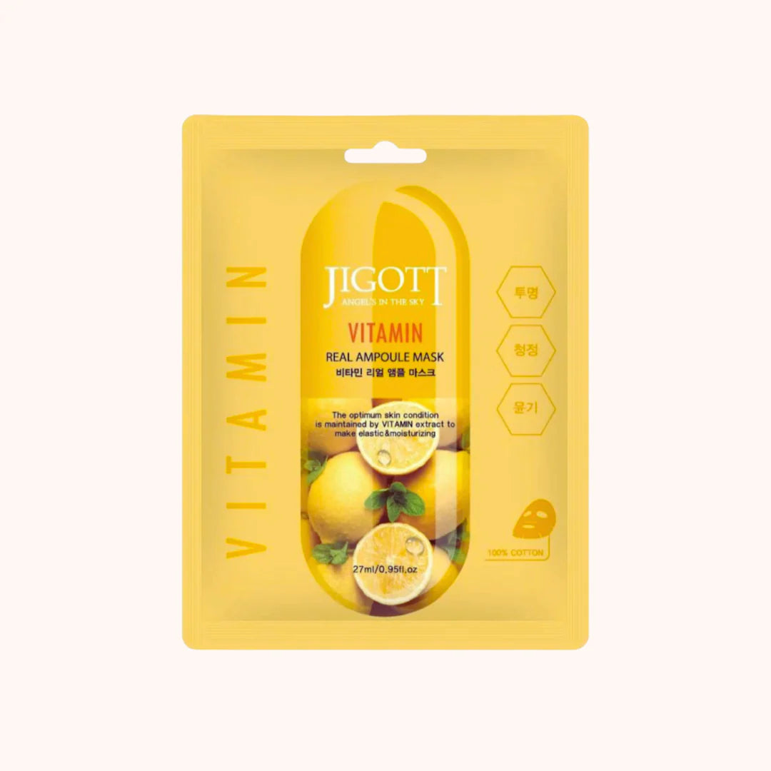 Jigott Real Ampoule Mask – Vitamin
