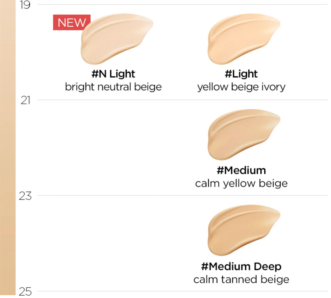 Jung Saemmool Essential Skin Nuder Long Wear Cushion SPF 50+ PA++ - No. 23 Medium Deep