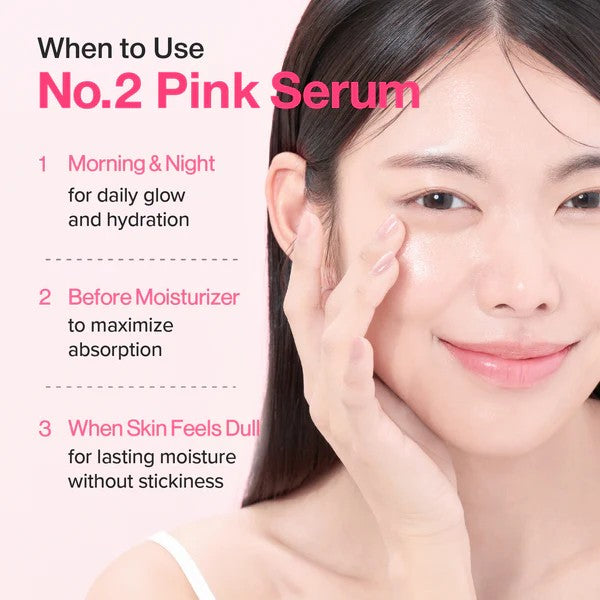 Numbuzin No.2 Rose PDRN Collagen 2X Plumping Serum 30ml
