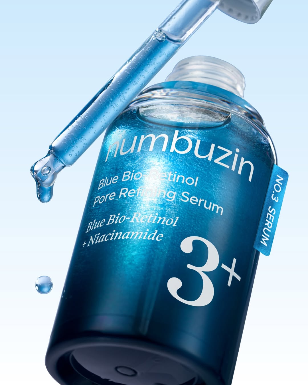 Numbuzin No.3 Blue Bio-Retinol Pore Refining Serum 30m