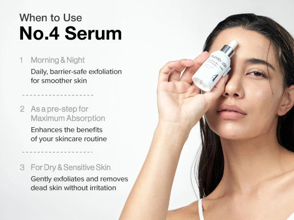 Numbuzin No. 4 Ceramide AHA Glazed Skin Prep Serum 10ml