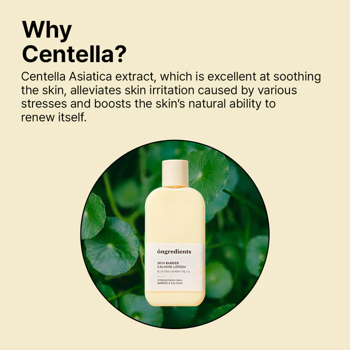 Ongredients - Skin Barrier Calming Lotion 220ml