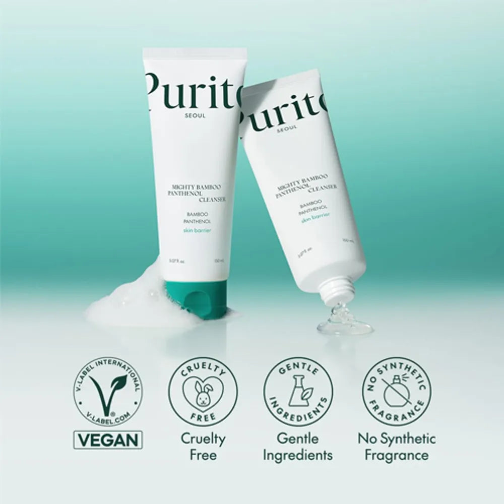 Purito Mighty Bamboo Panthenol Cleanser