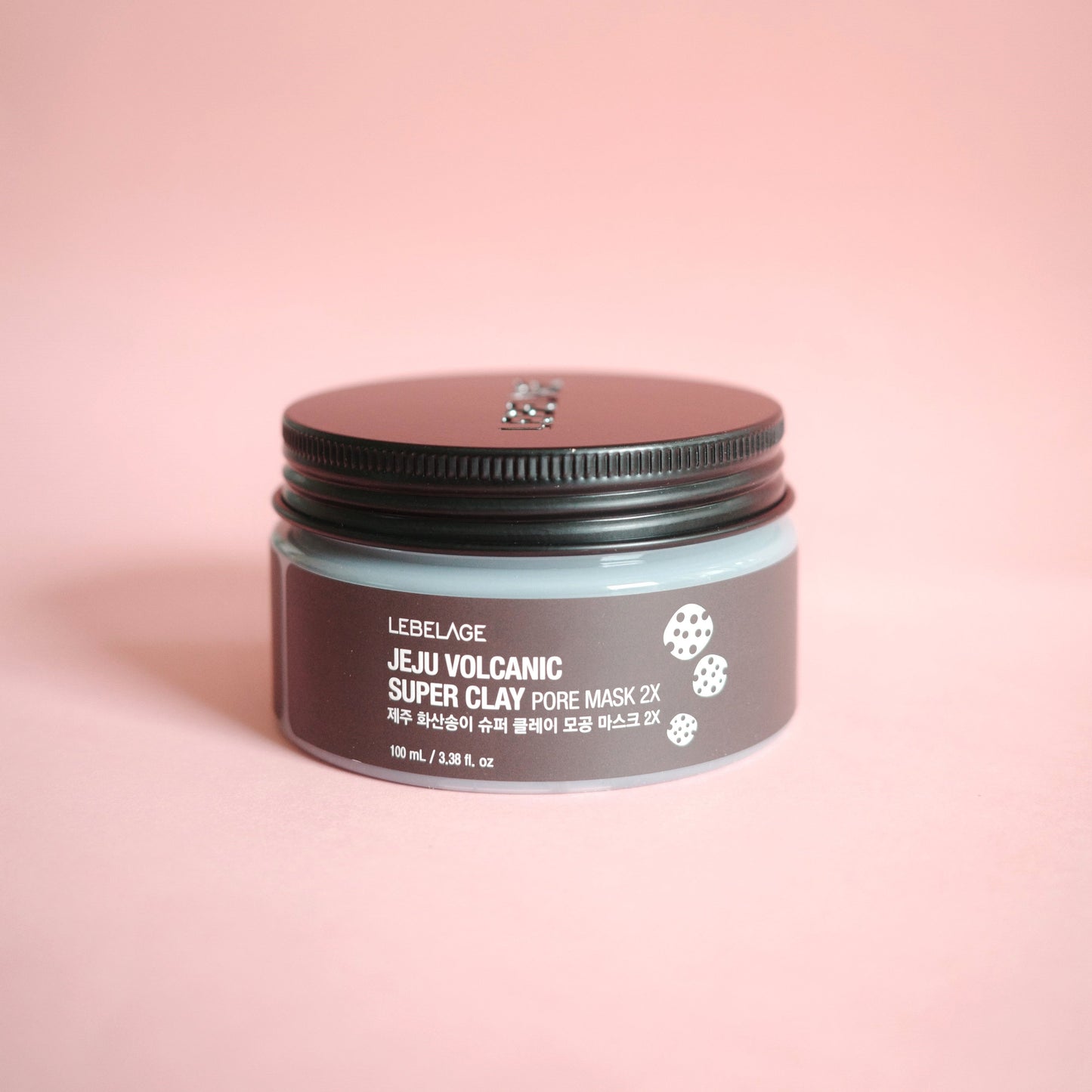 LEBELAGE Jeju Volcanic Super Clay Pore Mask 2X 120g