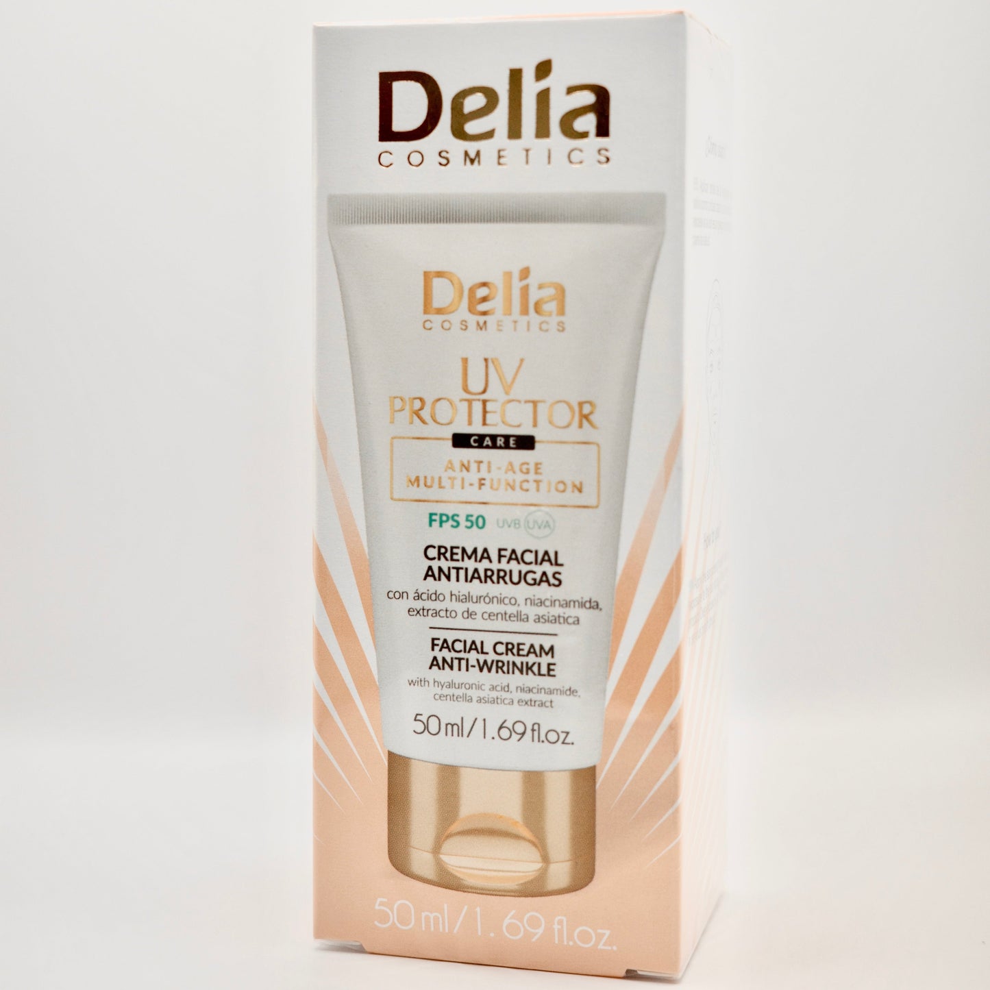 Delia UV Protector Care - Anti-Wrinkle Face Cream SPF50