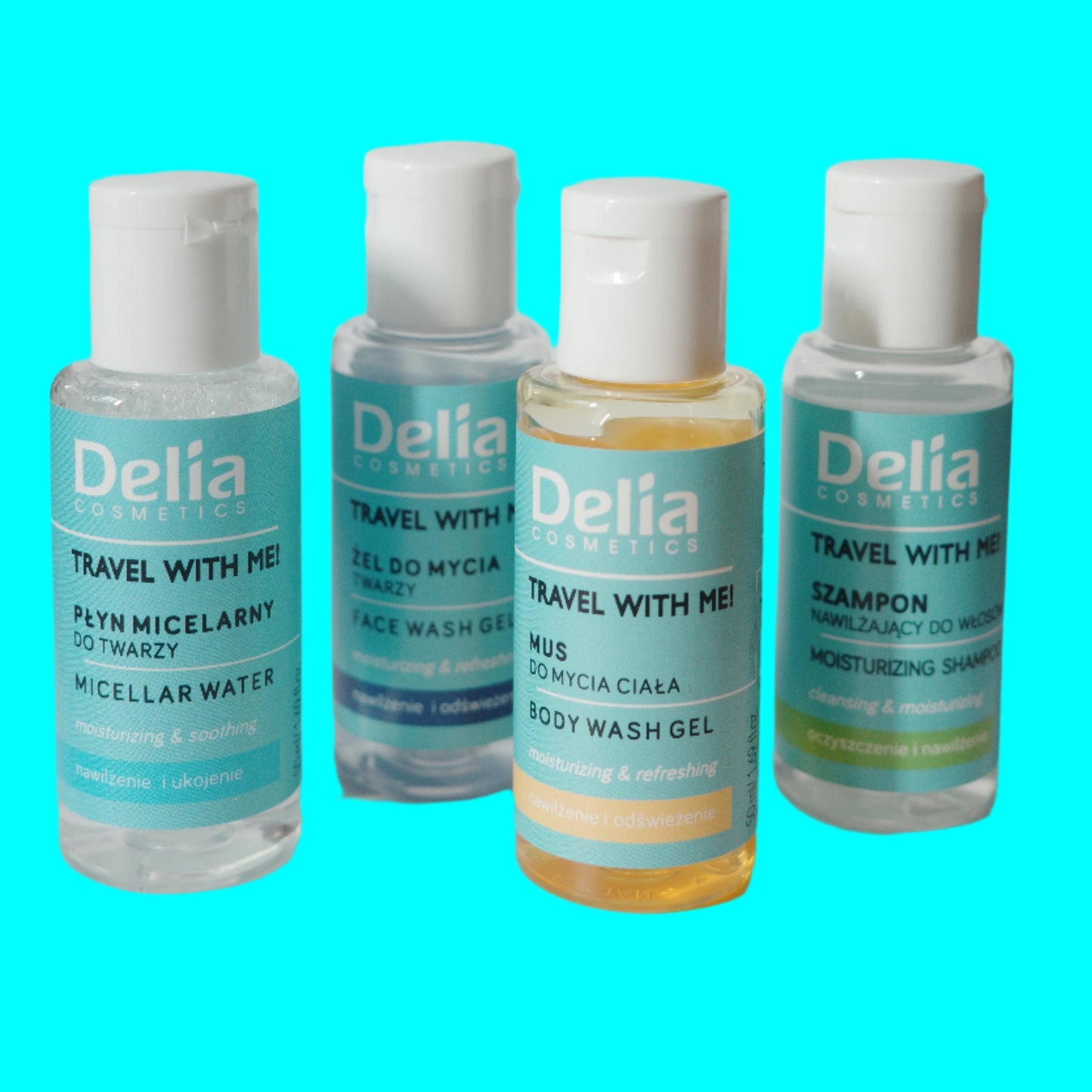 Travel With Me! - Delia Facial Cleansing Gel Bottle 50mL