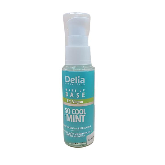 Delia I'm Vegan Make Up Base - Moisturizing and Refreshing So Cool Mint