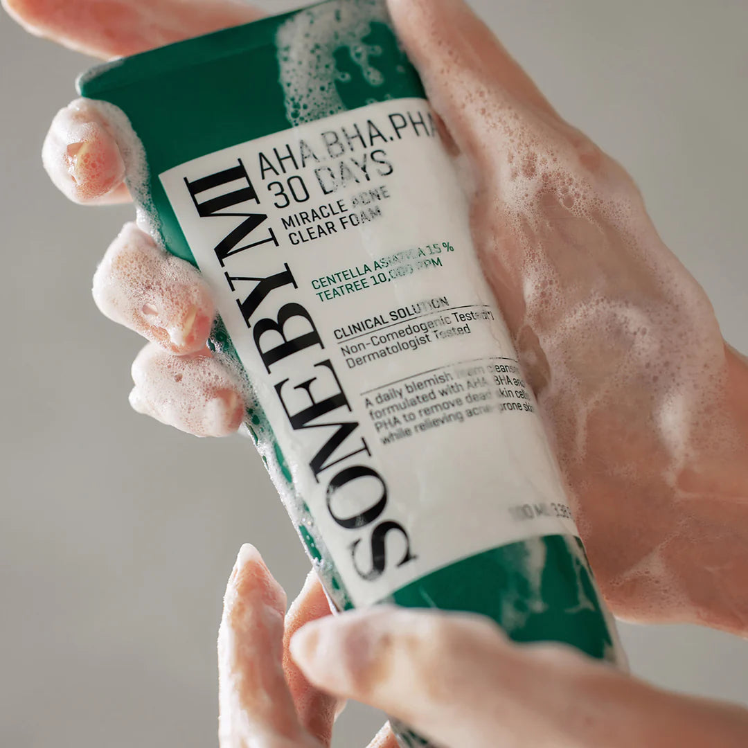 Some By Mi – AHA BHA PHA 30 Days Miracle Acne Clear Foam 100ml