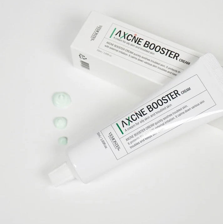 新品未開封【Vemontes】AXCNE BOOSTER CREAM 50g VEMONTES - AXCNE BOOSTER CREAM 50ml – Mikaela Beauty Boutique