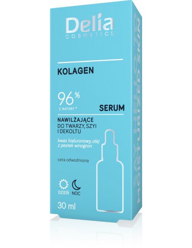 Delia Collagen 96% Hydrating - Face, Neck and Neckline Serum