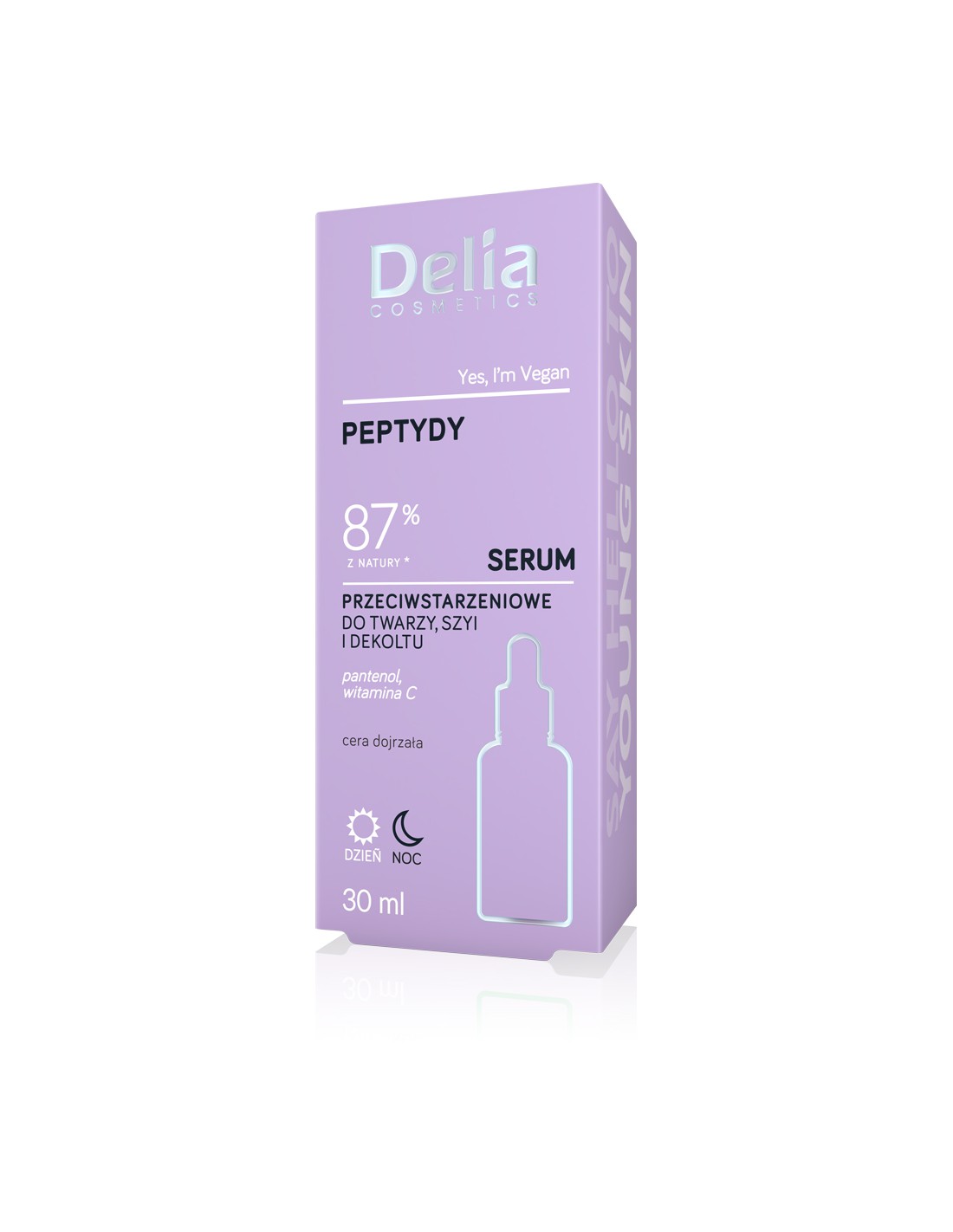 Delia PEPTIDES 87% Face, Neck and Cleavage Anti-Aging Serum
