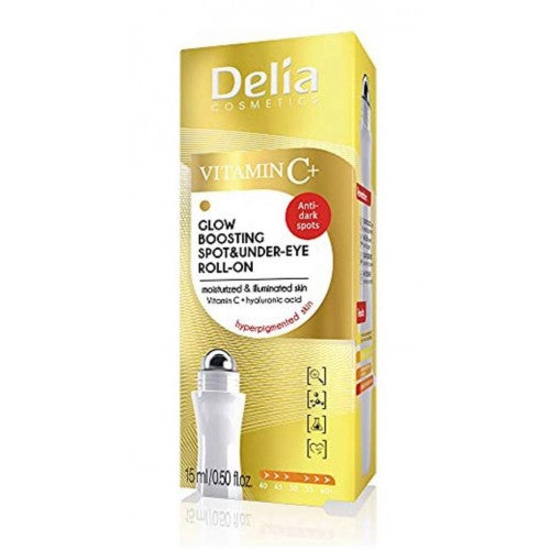Delia Vitamin C+ Glow Boosting & Under-eye Roll-on