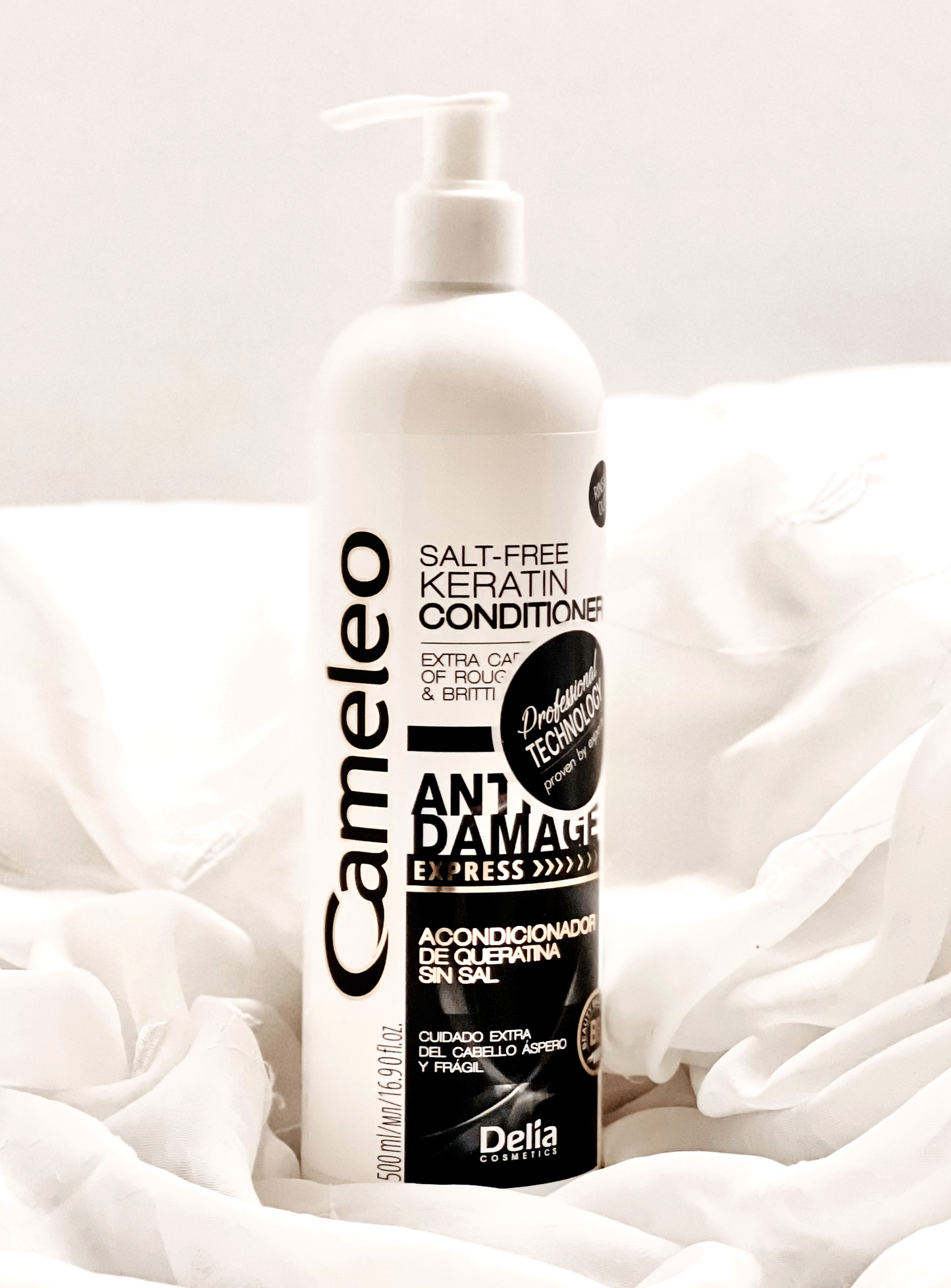 Cameleo Salt-Free - Anti-Damaged Keratin Shampoo/Conditioner
