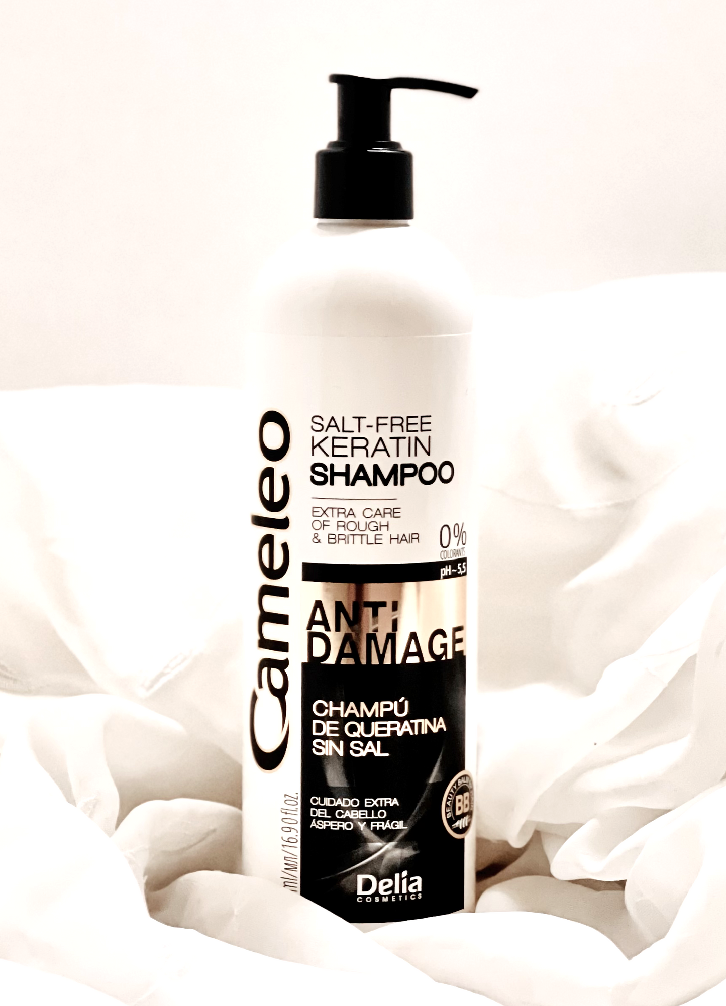 Cameleo Salt-Free - Anti-Damaged Keratin Shampoo/Conditioner