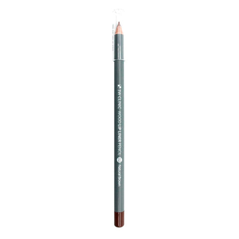3W Clinic Wood Lip Liner Pencil #02 (Natural Brown)