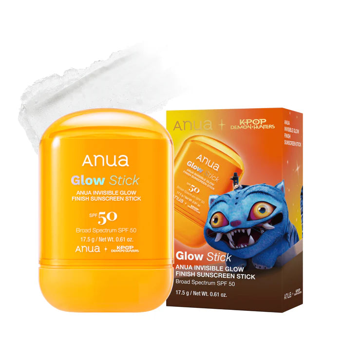 Anua Glow Stick Invisible Glow Finish Sunscreen Stick SPF 50 18g