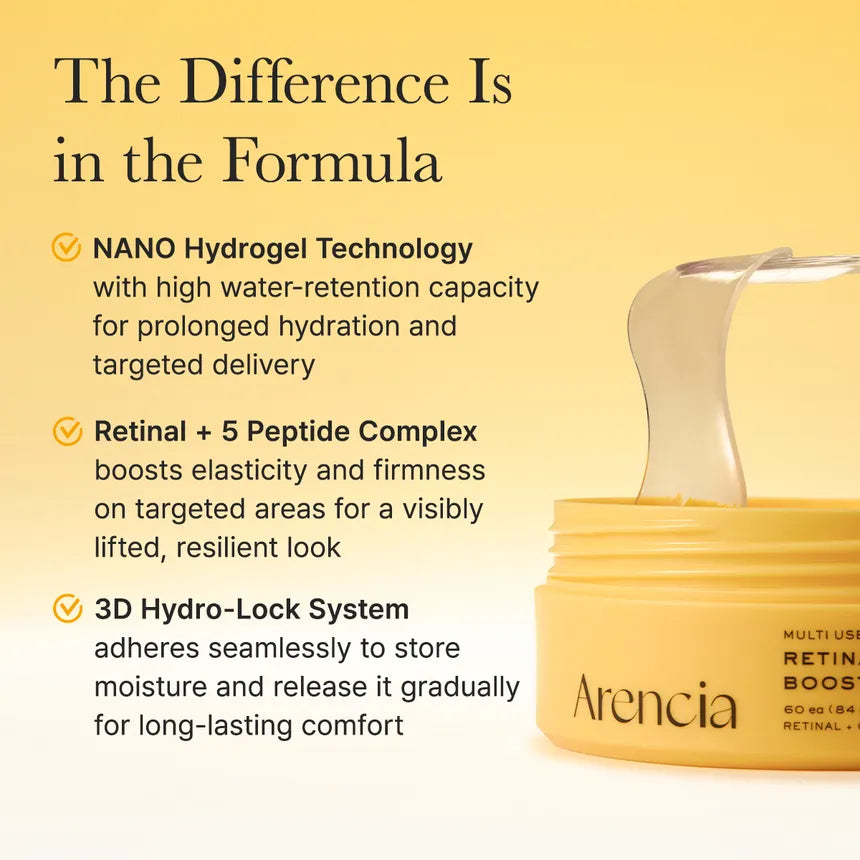 Arencia Retinal Boosting Eye Mask 60 each