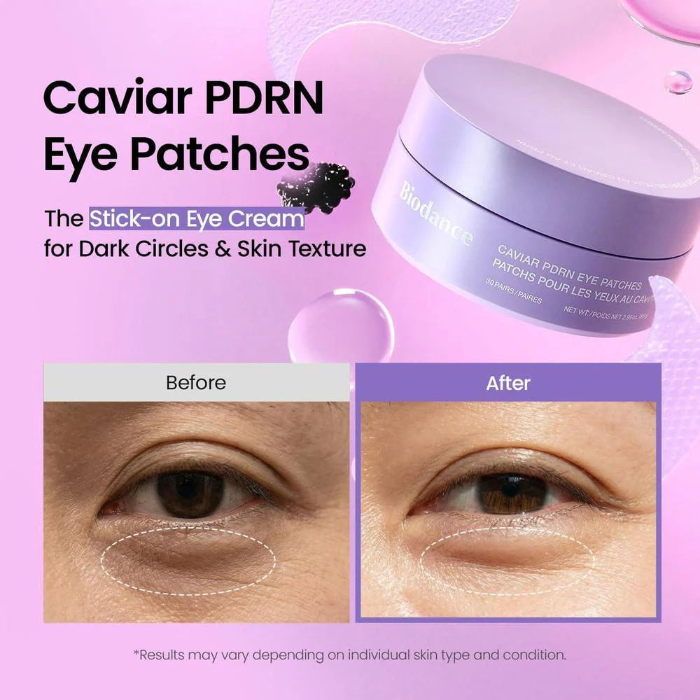 Biodance Caviar PDRN Eye Patches 30 Each