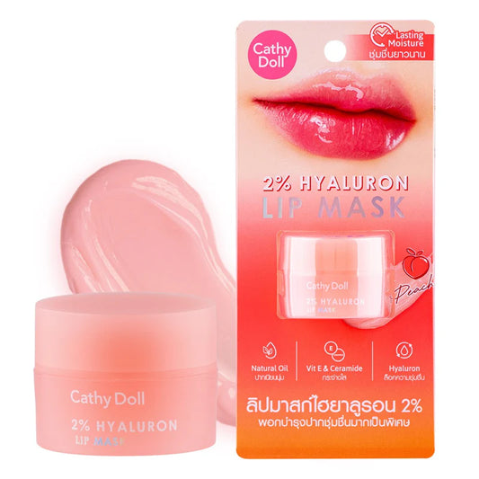Cathy Doll Hyaluron Lip Mask 2% - Peach