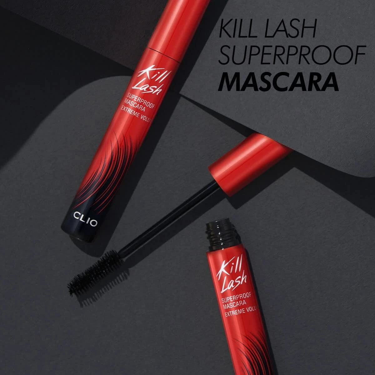 Clio Kill Lash Superproof Mascara No. 04 [Extreme Volume Black] 7g
