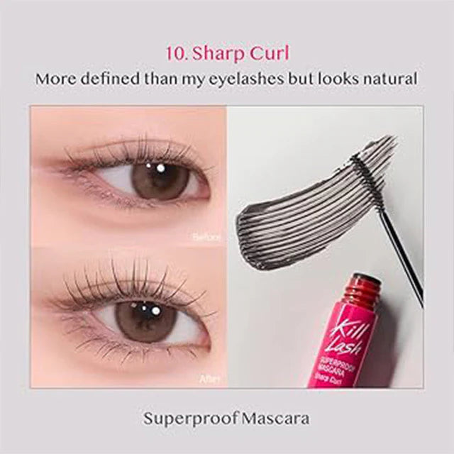 Clio Kill Lash Superproof Mascara No. 10 [Sharp Curl] 7g