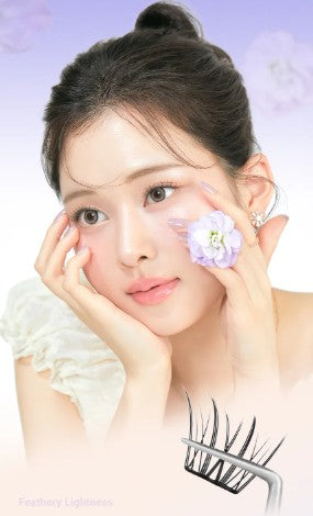 CORINGCO Toktok Hara No Glue Eyelash - Blossom