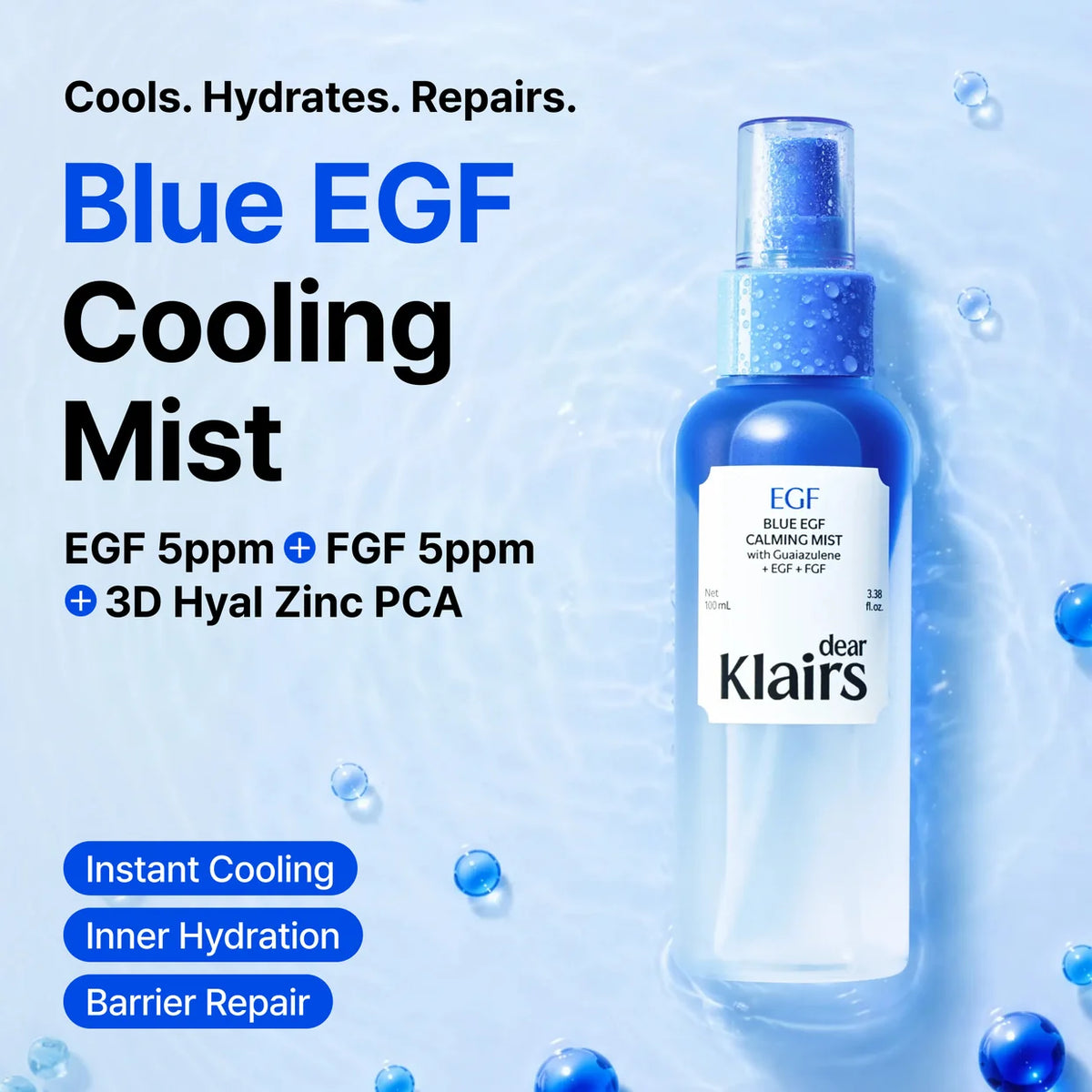 Dear Klairs Blue EGF Calming Mist 100ml