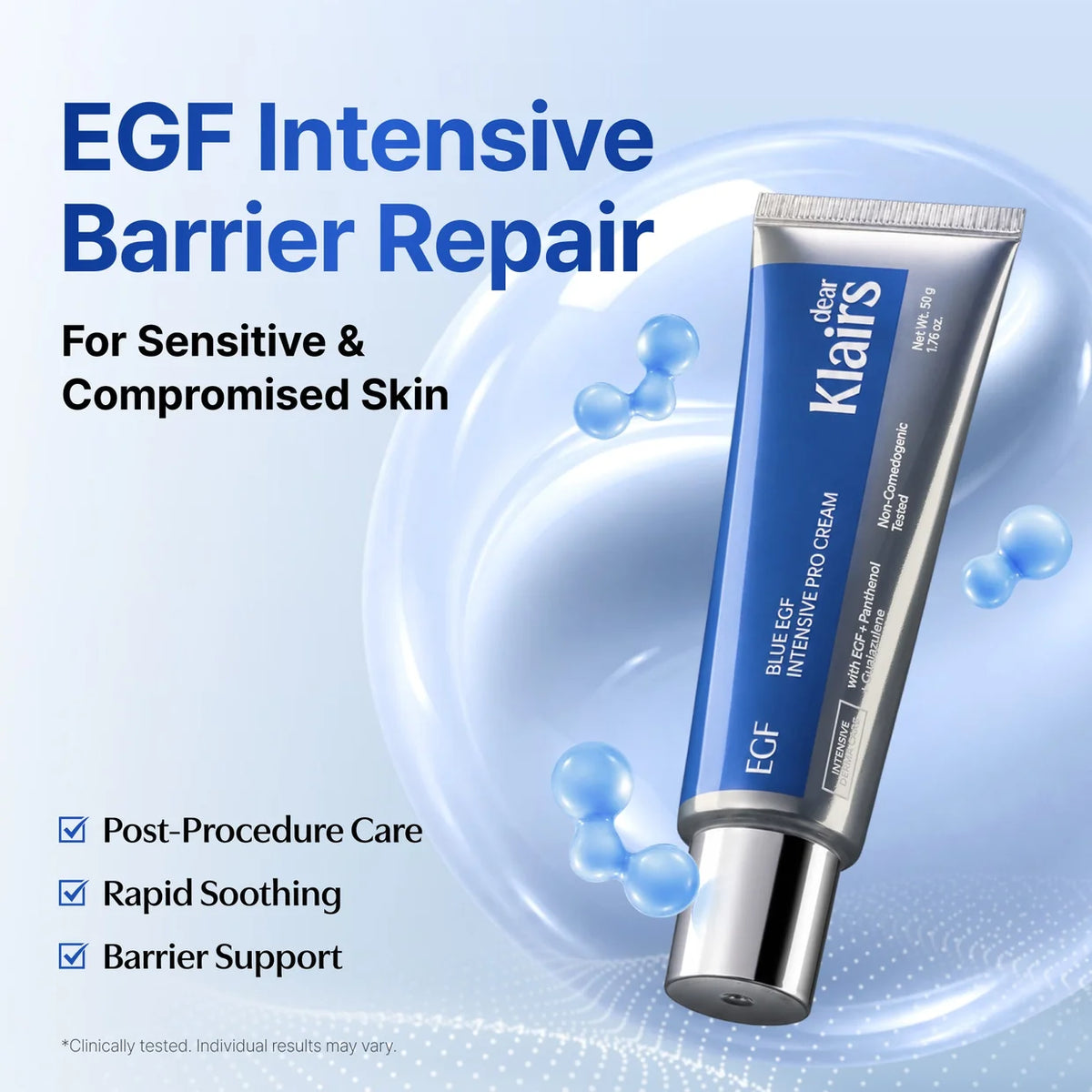 Dear Klairs Blue EGF Intensive Pro Cream 50g