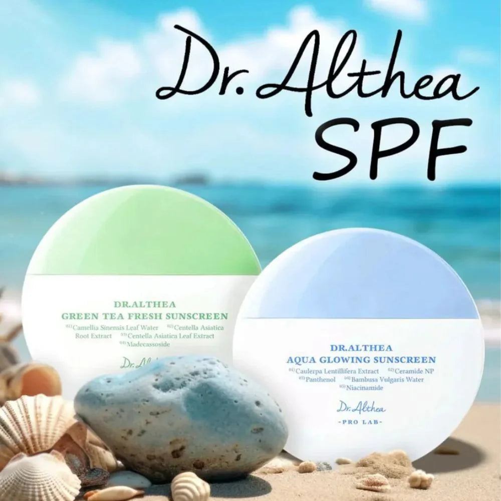 DR.ALTHEA AQUA GLOWING SUNSCREEN SPF50+ BROAD SPECTRUM 45ML