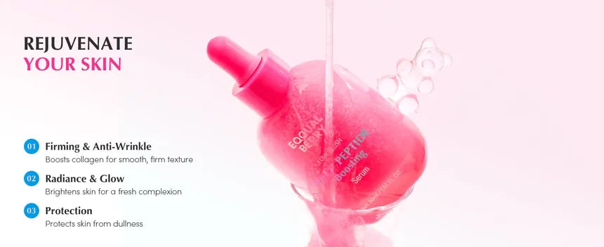 Eqqualberry - Lush Blush NAD + Peptide Boosting Serum 30ml