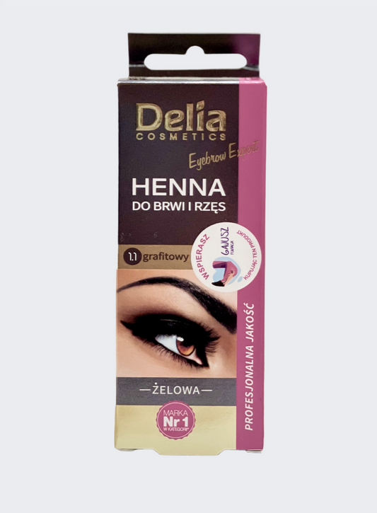 Delia Eyebrow Expert Instant Henna Tint - Graphite