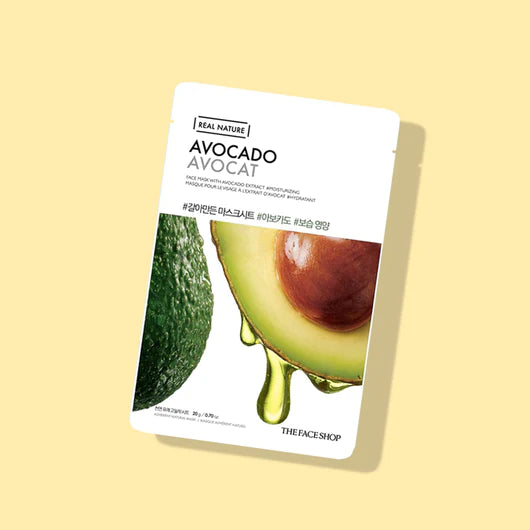 The Face Shop Real Nature Mask - Avocado