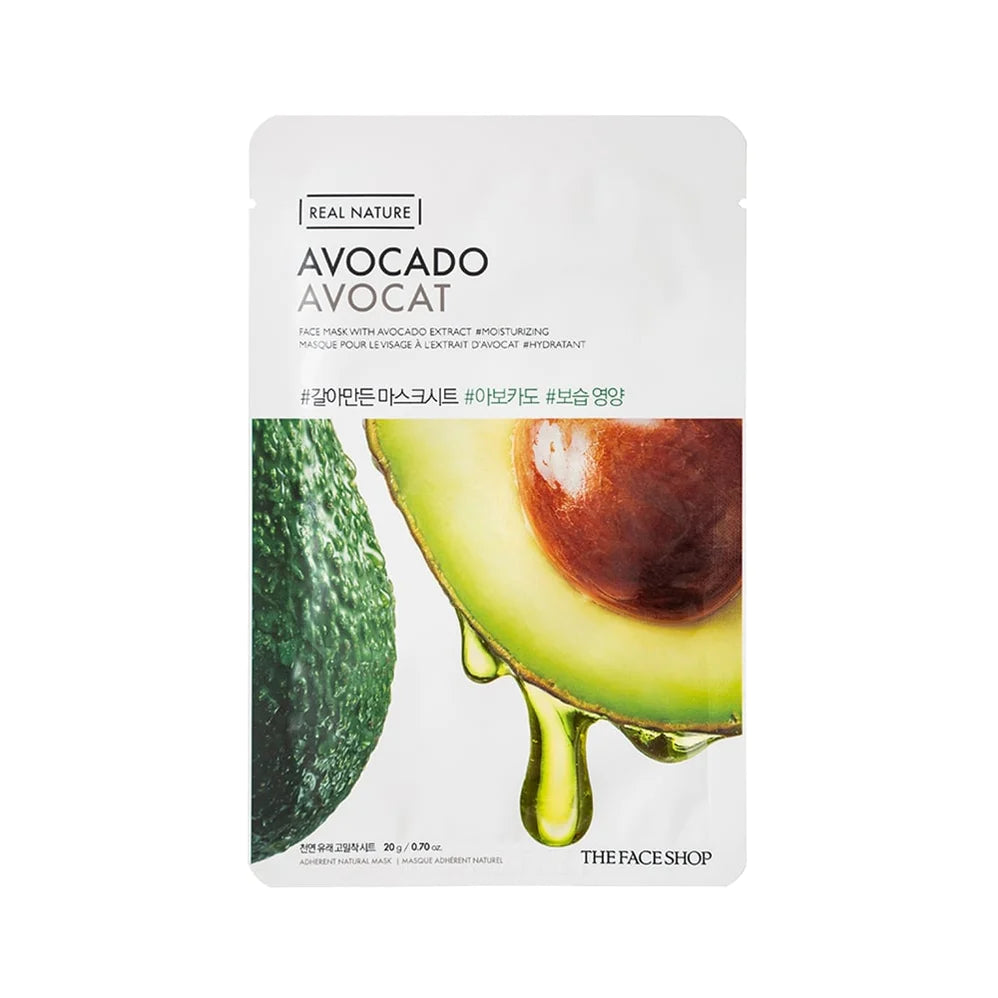 The Face Shop Real Nature Mask - Avocado