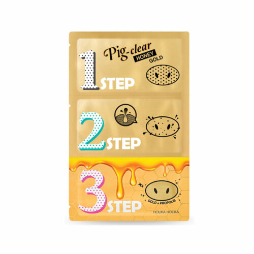 Holika Holika - 3 Step Pig Clear Honey Gold