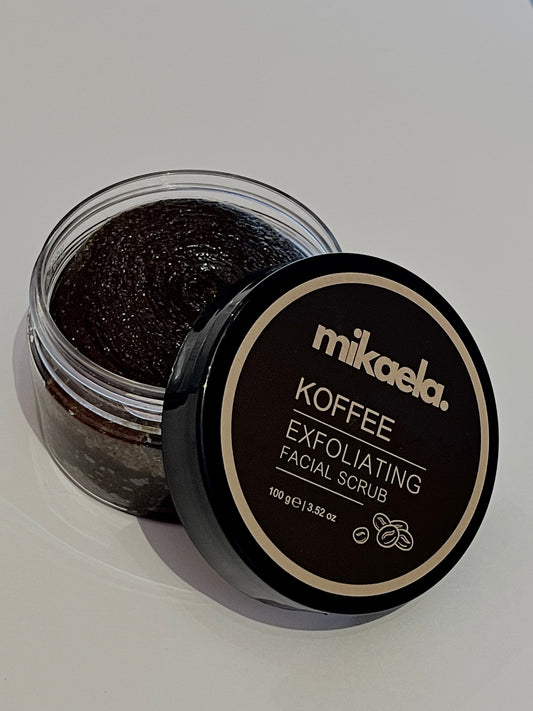 Mikaela Beauty - Koffee Exfoliating Facial Scrub