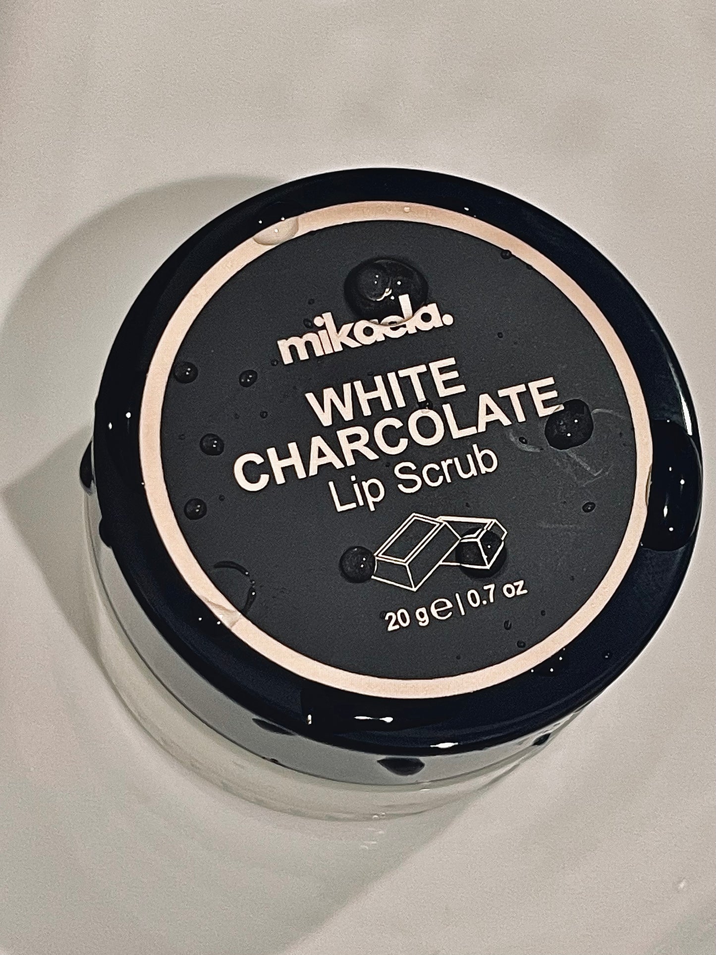 Mikaela Beauty - White Charcolate Lip Scrub