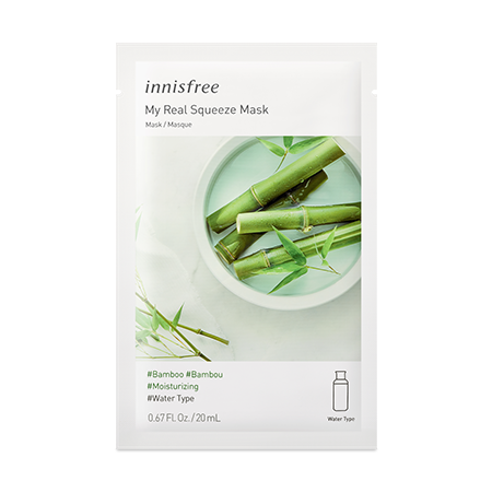 Innisfree My Real Squeeze Mask - Bamboo