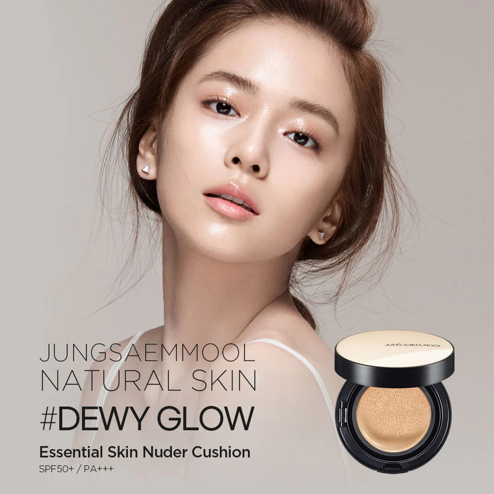 Jung Saemmool Essential Skin Nuder Cushion SPF 50+ PA++ - No. 23 Medium Deep [+Refill]