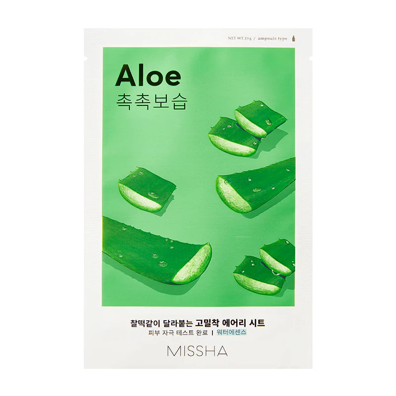 Missha Airy Fit Sheet Mask 20ml - Aloe